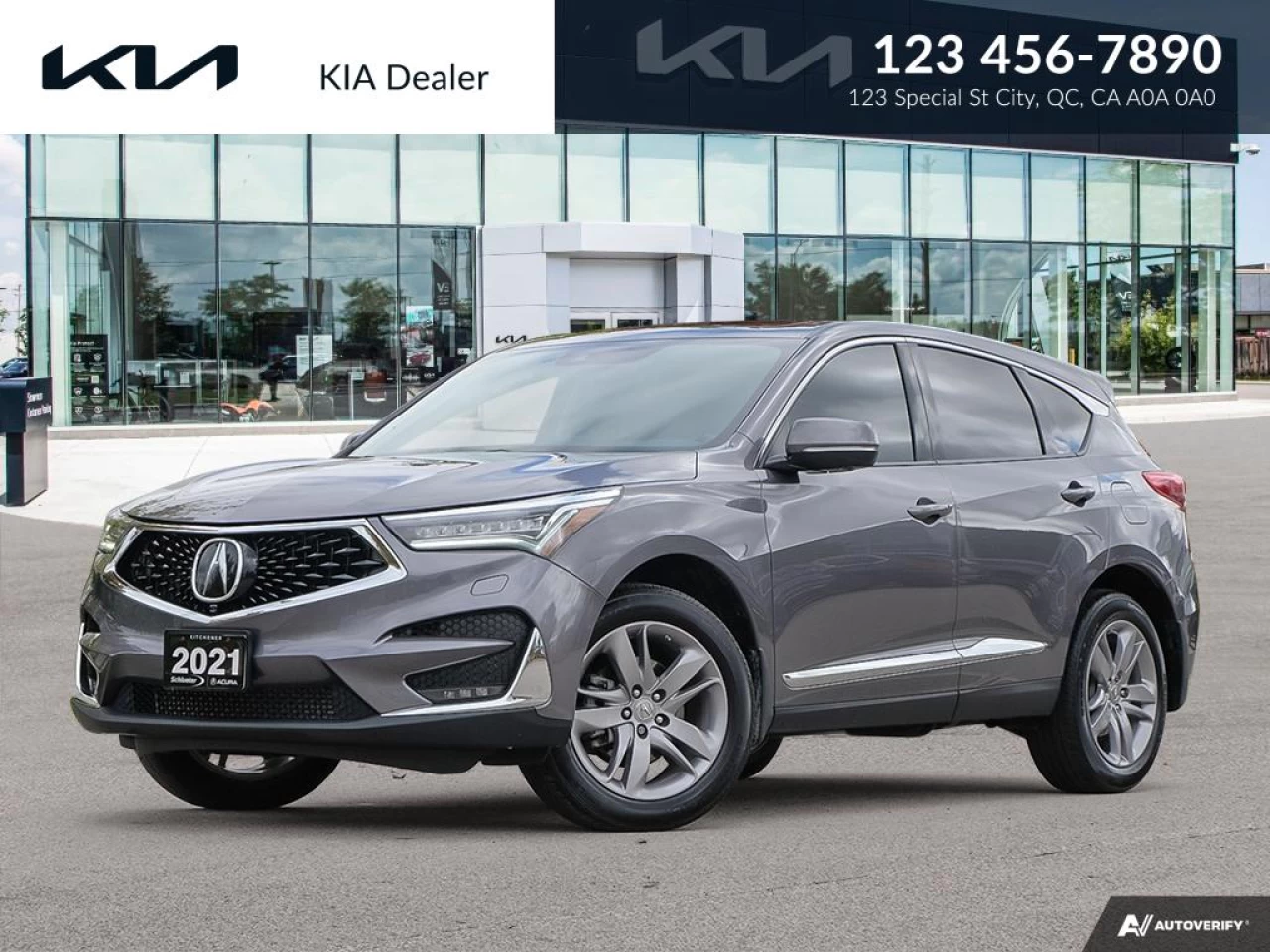 2021 Acura RDX Platinum Elite AWD Main Image