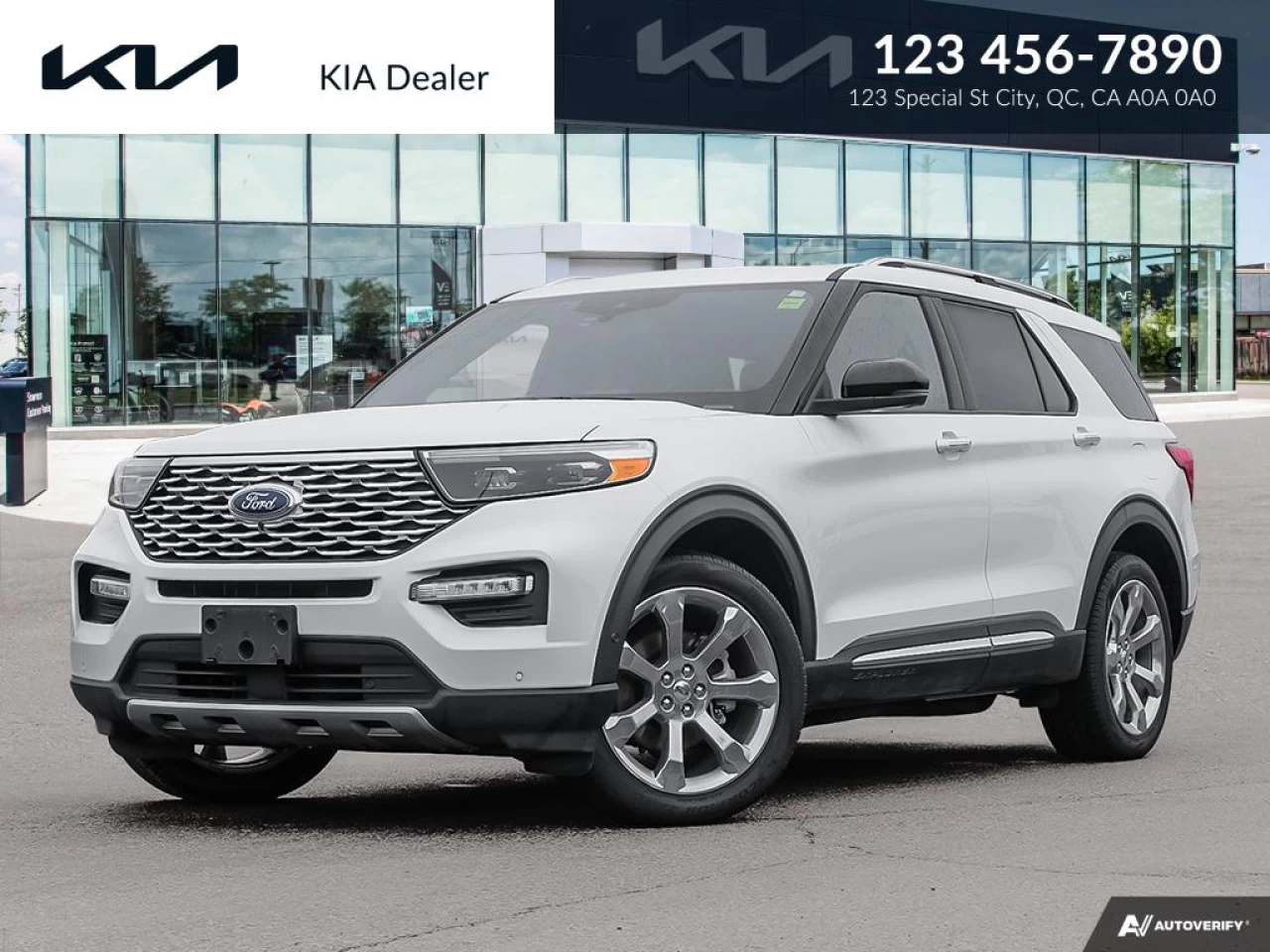 2020 Ford Explorer Platinum Image principale