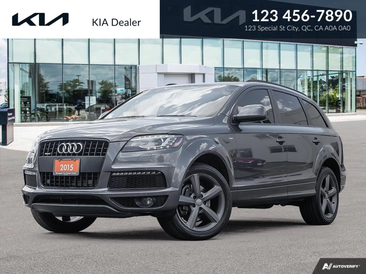 2015 Audi Q7 3.0L TDI Vorsprung Quattro Main Image