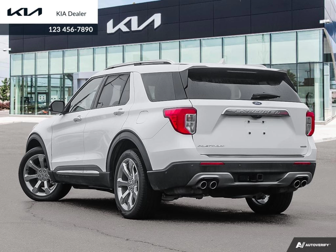 2020 Ford Explorer Platinum Image principale
